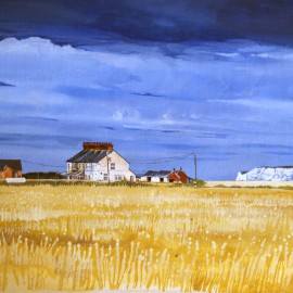 Oil on canvas paper